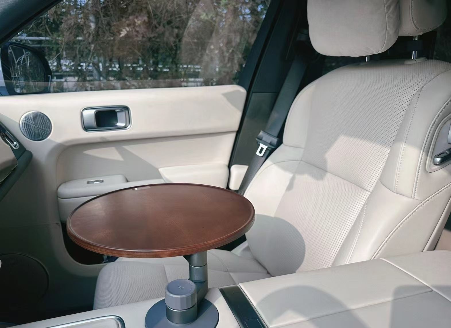 Multifunctio<i></i>nal 360 Auto Water Cup Rack Food Tray for Cars | FZXH Brand | Tesla Model 3/Y Accessorie